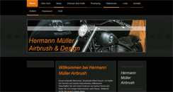 Desktop Screenshot of hm-airbrush.de