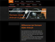 Tablet Screenshot of hm-airbrush.de